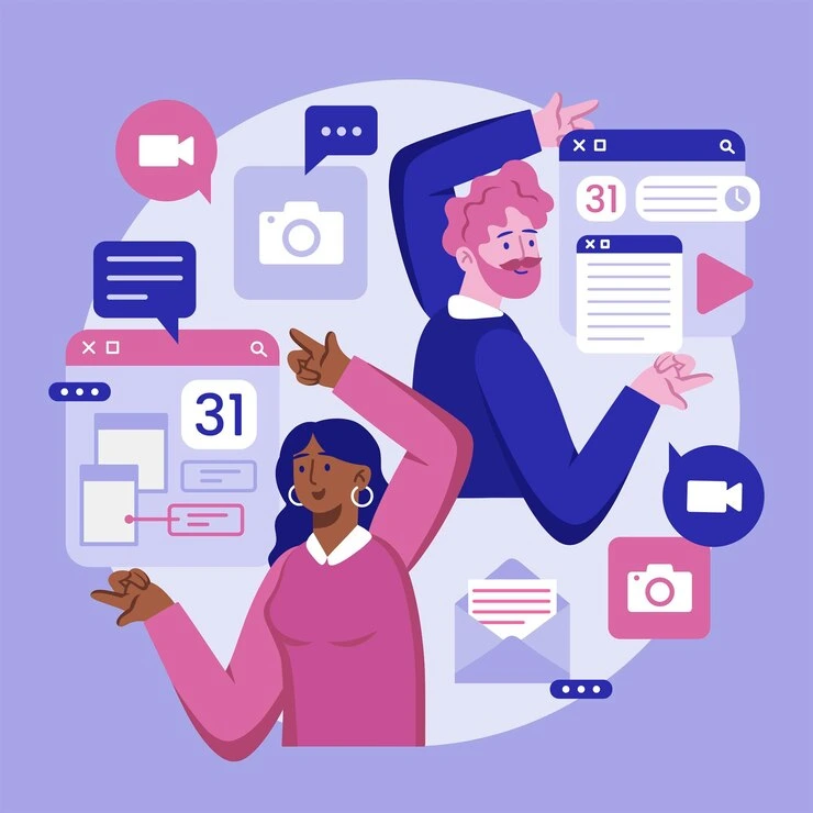 social media content creation